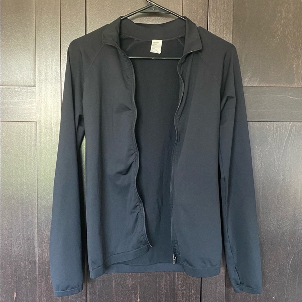 Fabletics Black Zip-Up
